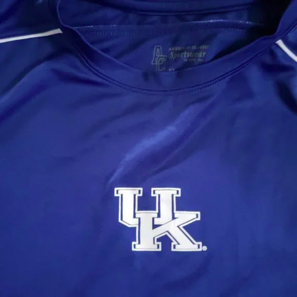 ❤️UNIVERSITY OF KENTUCKY "UK" jersey athletic shirt XL - Picture 2 of 3